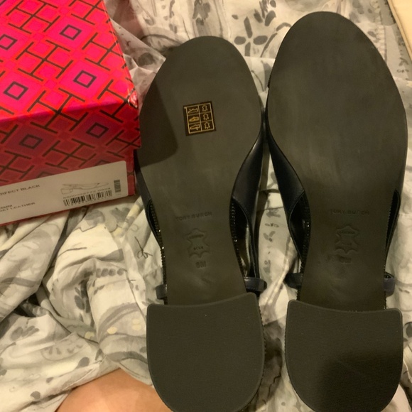 Tory  Burch Cap Toe pave Sling Back 45mm heels,BNIB,MSRP$298 I - Picture 10 of 10